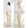 EP YAYING Women's Tri-acetate Drape Wide-Leg Suit Trousers