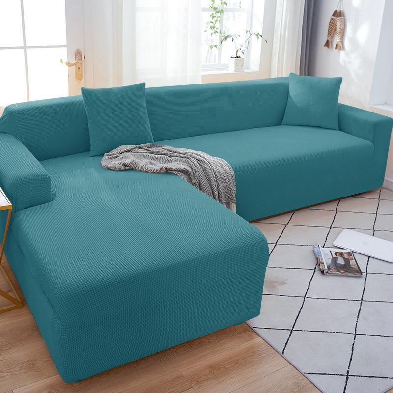 1/2/3/4 сиденья флисовые эластичные чехлы для диванов для гостиной, чехлы для кресел, L-образные угловые диваны, чехлы для диванов, чехлы для дома