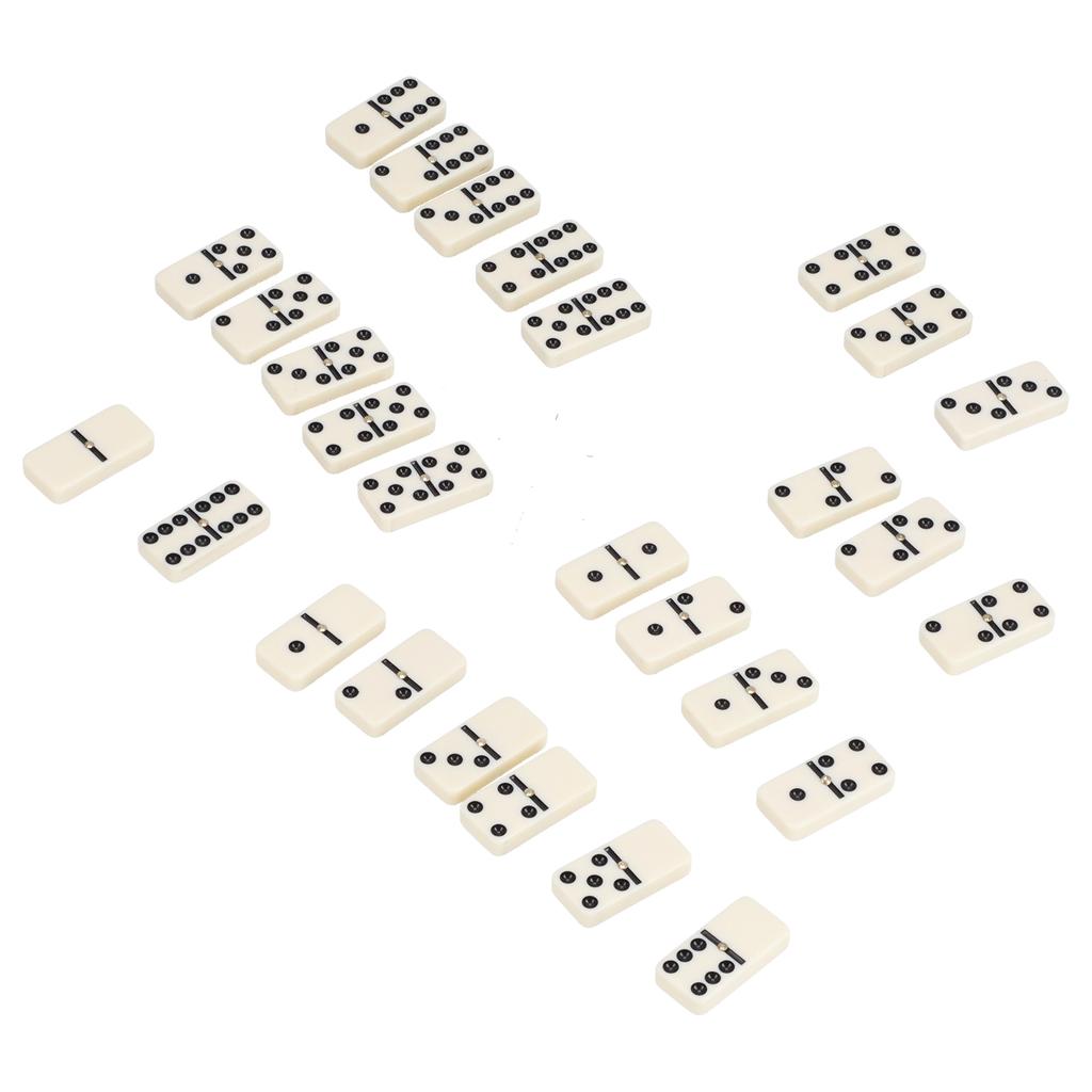 Набор домино Классическое домино 28 штук Амино Пластиковые головоломки Домино для мальчиков Девочек Вечеринка
