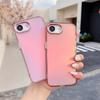 KEYSION Модный Лазерный Градиентный Цветной Чехол для Телефона для iPhone 17e 16e Мягкий TPU+PC Ударопрочная Задняя Крышка для iPhone 16e 17e 2026