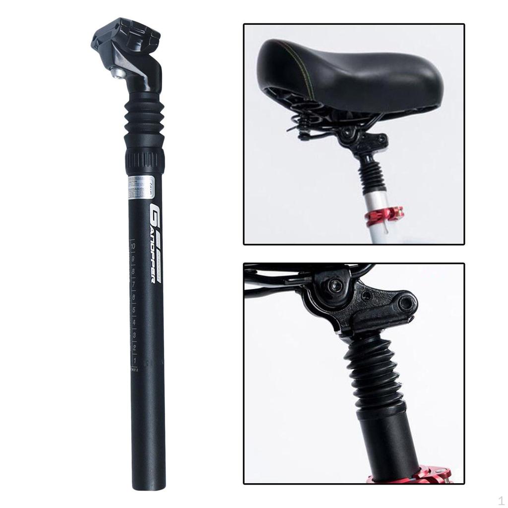 Seatpost 28..4 30.9 31.6mm Travel Damping Seat Tube Bike Part