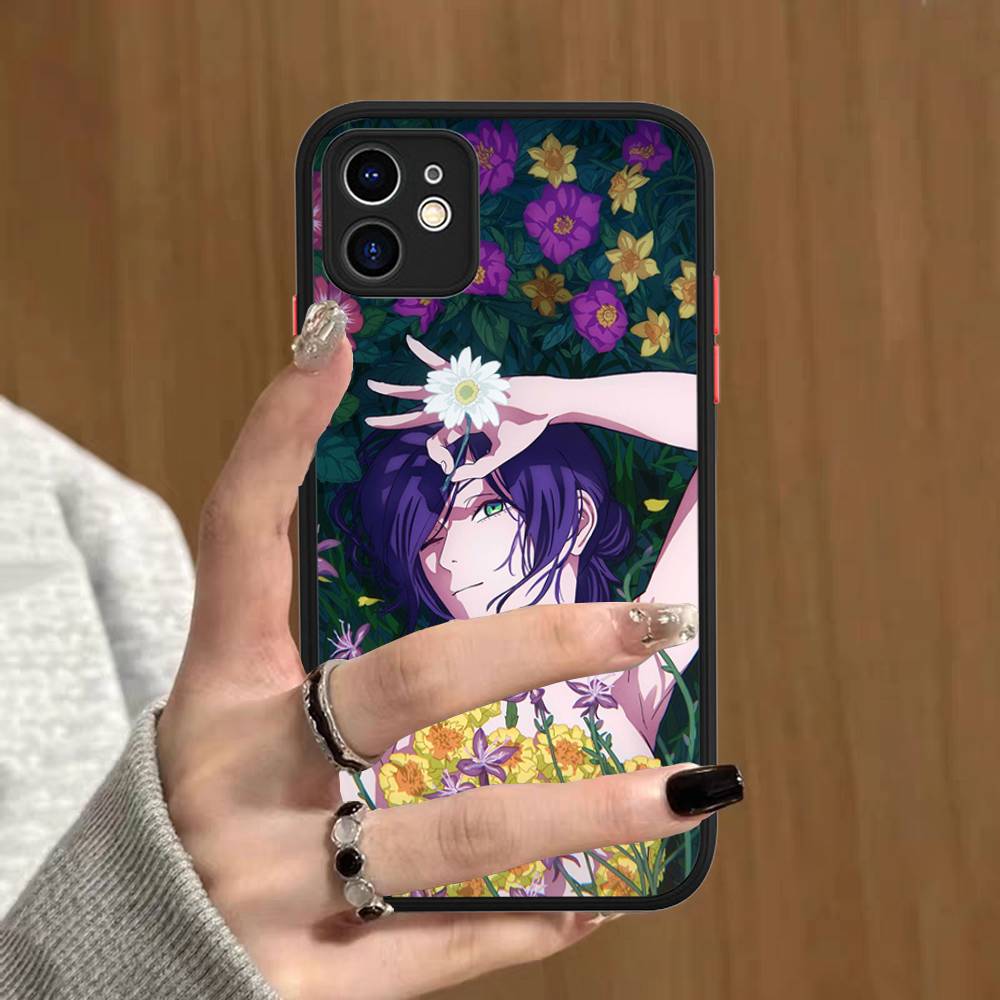 Аниме C-Человек-бензопила Для IPhone 16 15 14 Plus 13 12 11 Pro Max X XS MAX Полупрозрачный Матовый Ударопрочный Чехол