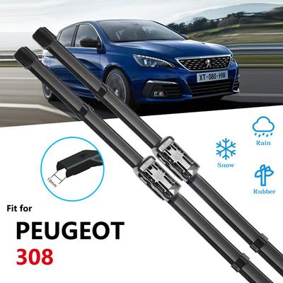 Для Peugeot 308 2007 ~ хэтчбек SW CC T7 T9 щетка стеклоочистителя автомобильные аксессуары наклейки дворники 2008 2013 2014