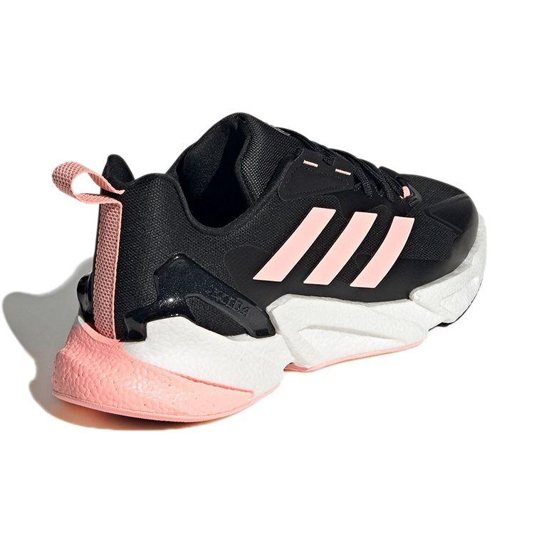 adidas X9000L4 4 Защита Удобная Универсальная Ткань Прочные Дышащие Низкие Повседневные Кроссовки Женские кроссовки Черно-Розовые GX1166