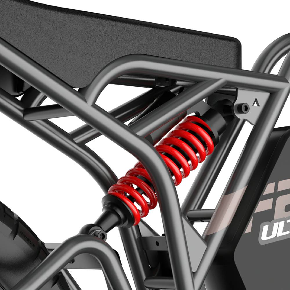 Electric Bicycle All Terrain Fafrees F20 Ultra 750W Motor 20" Tire Fully Suspended Adult Electric Bike 48V 25AH LCD Display 7 Speed