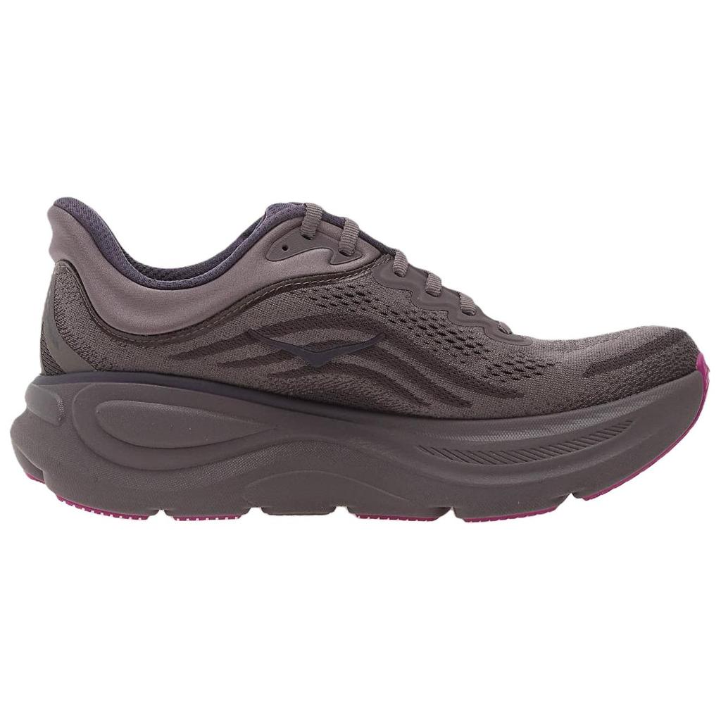 Hoka One One Bondi 9 Comfortable Soft Cushioning Durable Breathable Supportive Lightweight Low-Top Running Shoes Women sneaker Purple 1162012-BLX