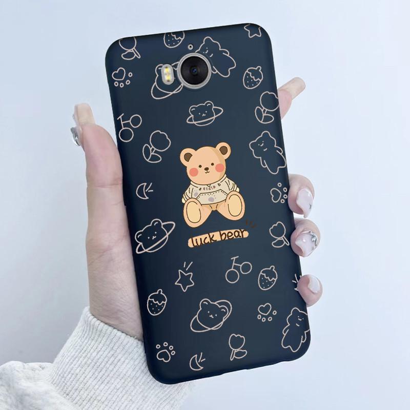For Huawei Y5 2017 Y6 2017 Phone Case Butterfly Flower Girl New Design Soft Silicone TPU Back Housing for MYA-L22 MYA-U29 Covers