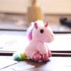 Soft And Cute Unicorn Keychain Plush Toy For Bags And Keys Available In Colors