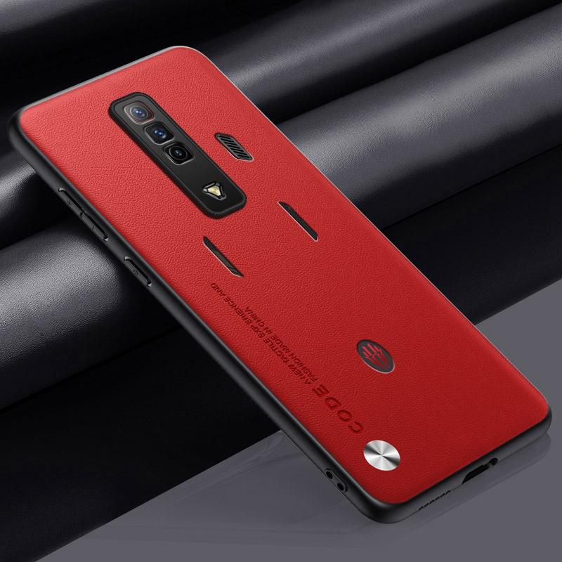 Роскошный чехол из искусственной кожи для ZTE Nubia Red Magic 7 7S 6 6S Pro, силиконовый чехол с полной защитой для телефона RedMagic 7 6 S Coque