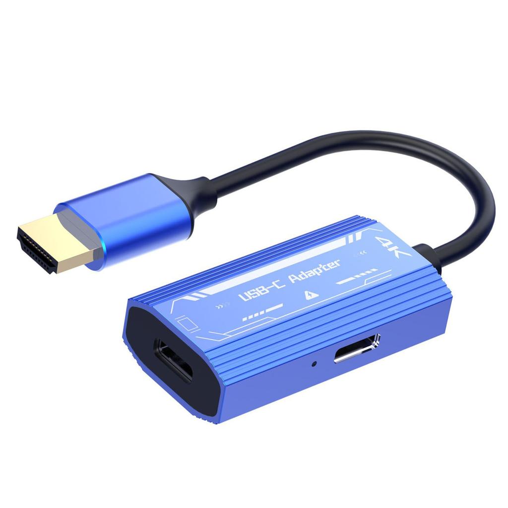 USB C/HDMI-compatible Charging Adapter Cable AR Glasses Portable Power Supply Converter Cord Wire for Gaming & Movies