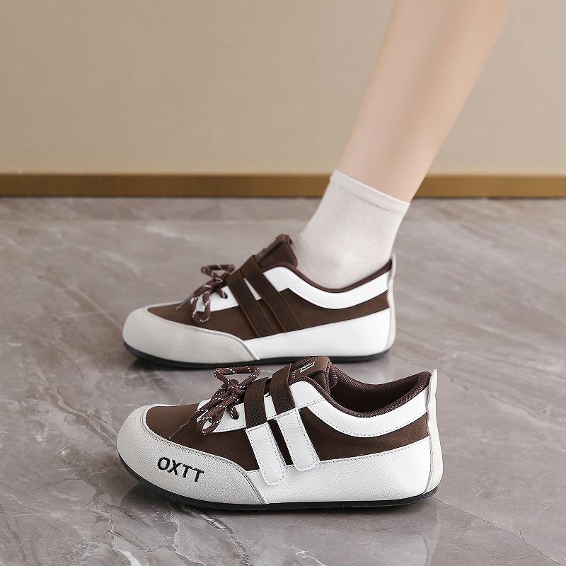 Универсальные спортивные и повседневные туфли Мэри Джейн 2025 осень на плоской подошве дышащие новые на мягкой подошве на липучке немецкие тренировочные туфли женские