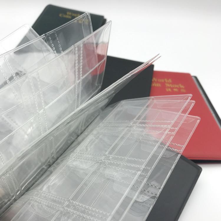 60-Pocket Mini Coin Album for Copper and Commemorative Coins - Protect and Collect World Coins