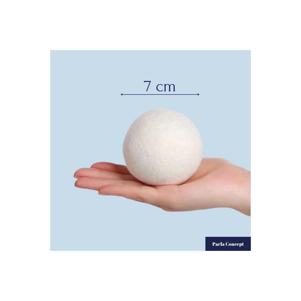 Набор шариков для сушки шерсти и ароматизаторов для стирки — для сушилки — 3 шарика и 2 ароматизатора — Xl