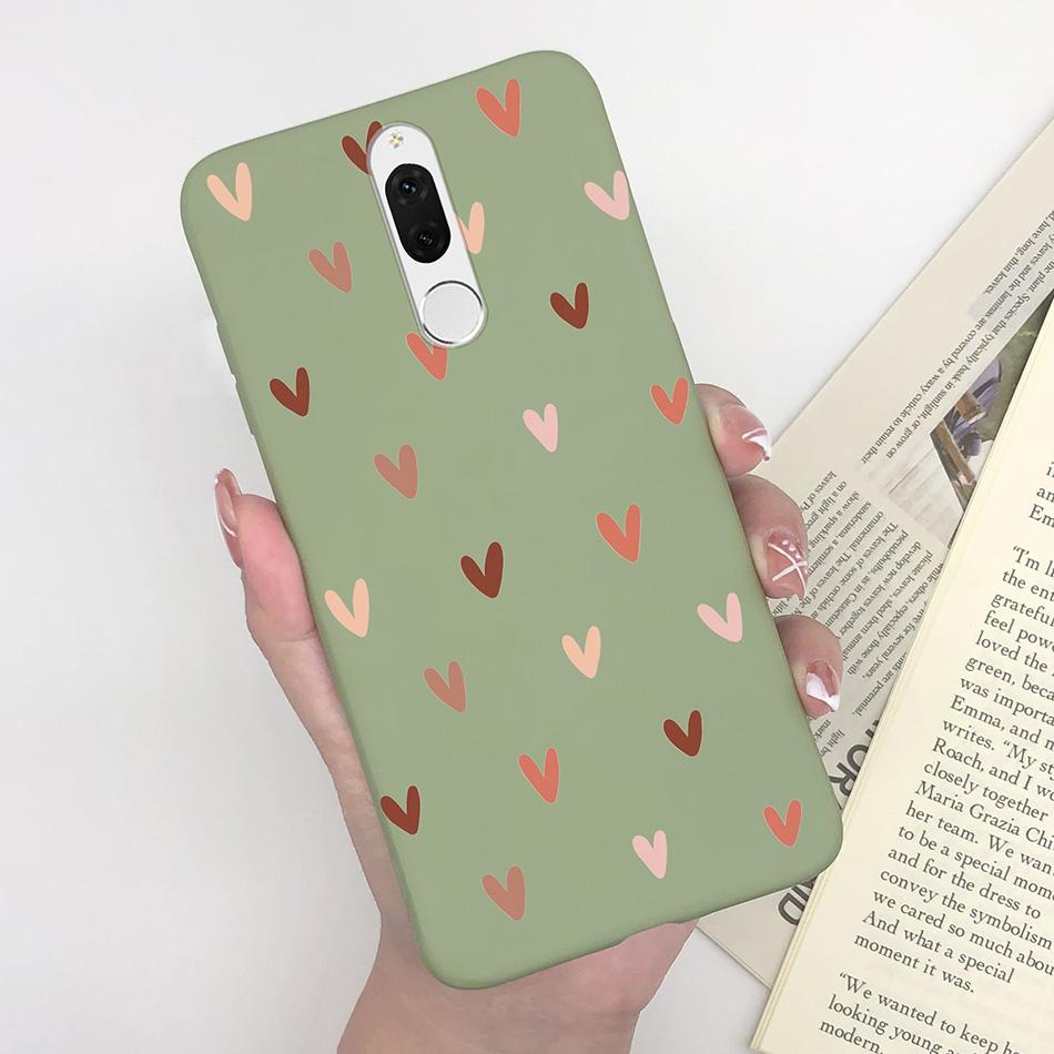 Чехол для Huawei Nova 2i Милый Конфетный Матовый Мягкий Силиконовый Чехол Для Huawei Mate 10 Lite RNE-L21 RNE-L22 L23 Nova2i Чехлы Для Телефона Capa