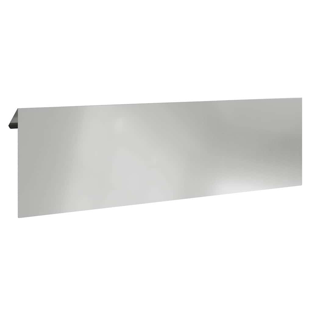 Snail Fence Silver 100 x 3.5 x 25 cm Galvanized Steel
