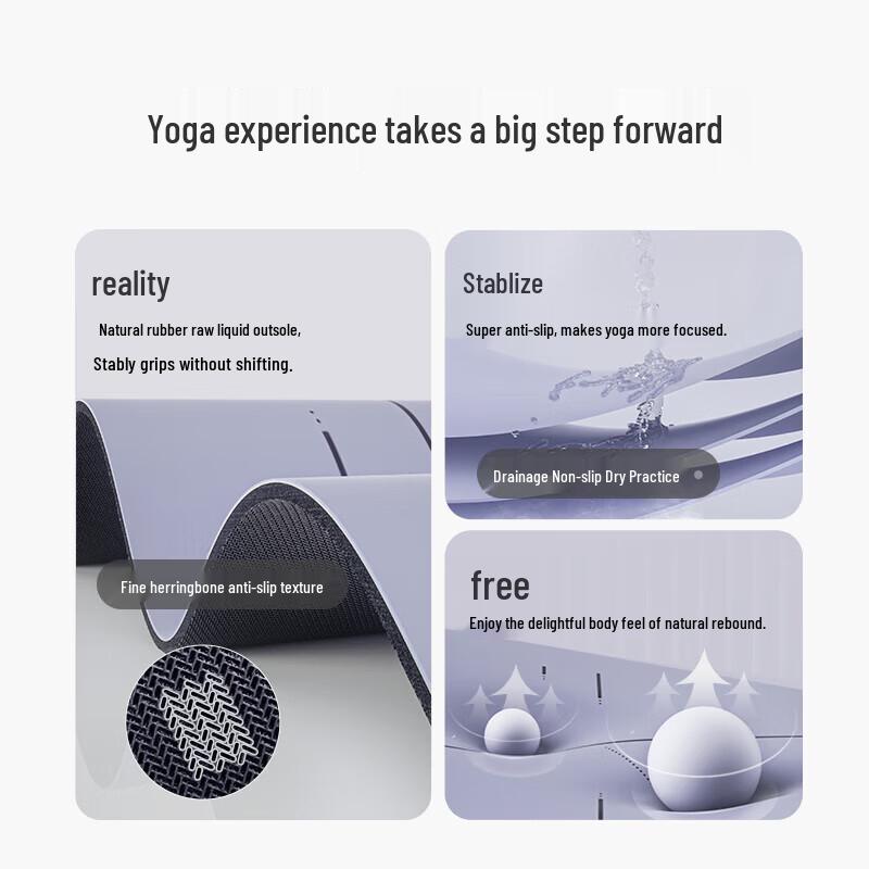 Keep Professional Natural Rubber Yoga Mat