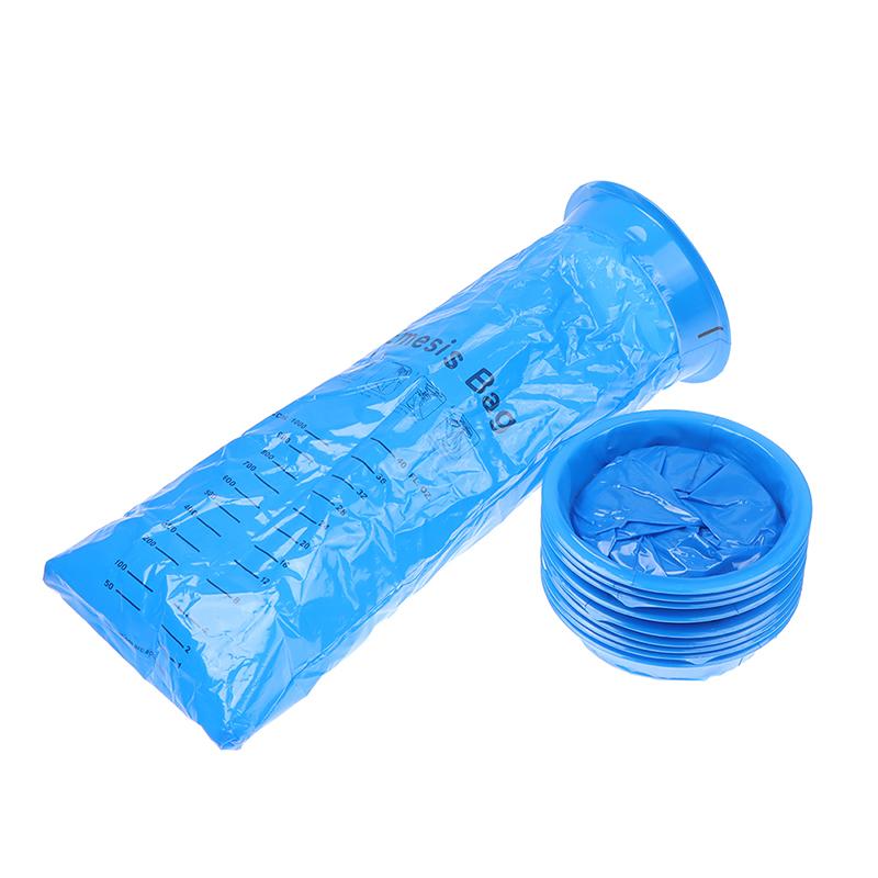 10 Pack Emesis Bag Disposable Vomit Bags Aircraft & Car Sickness Bag Nausea Bag