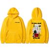 Rapper Plk Polak Graphic Hoodie Man Vintage Casual Oversized Pullover Men's Women's Hip Hop Fashion Pop Music Hooded Sweatshirt