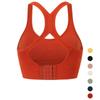 Women Sports Bra Workout Push Up Seamless Sexy Fast Dry Yoga Fitness Removeable Pads Shockproof Running Wire Free X Shape Back