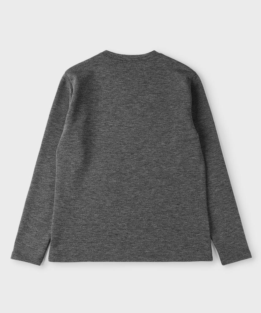 PANICALE Charcoal Logo Stitch Sweatshirt