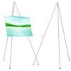 Easel Display Stand Collapsible Portable Metal Tripod Art Display Stand Adjustable Painting Easel for Canvas Wedding Sign