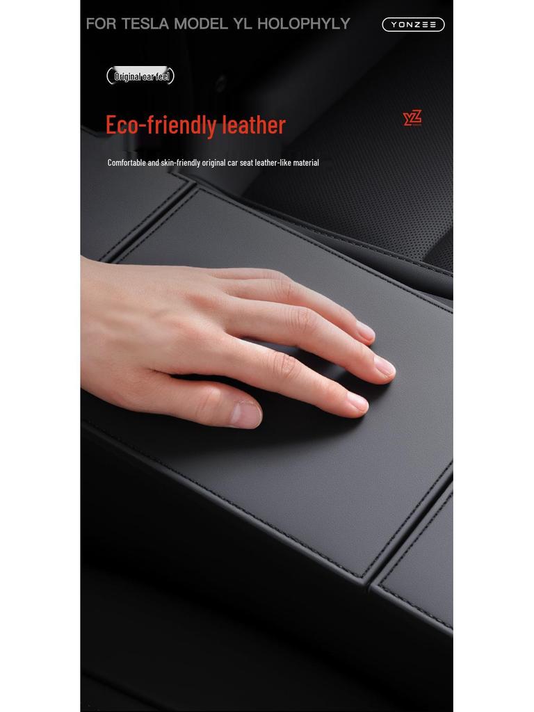 Tesla Model Y Six-Seater Aisle Seat Storage Box - Interior Accessory