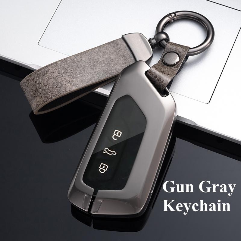 Модный металлический чехол для ключей от машины, брелок для Volkswagen VW Golf 8 MK8 ID-4 ID-6 для Skoda Octavia A8 для Seat Leon FR MK4 Cupra