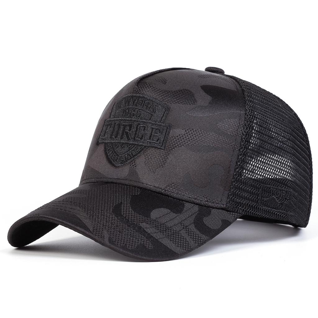 Unisex Force Embroidery Camouflage Baseball Caps Spring Autumn Outdoor Adjustable Casual Hats Sunscreen Hat