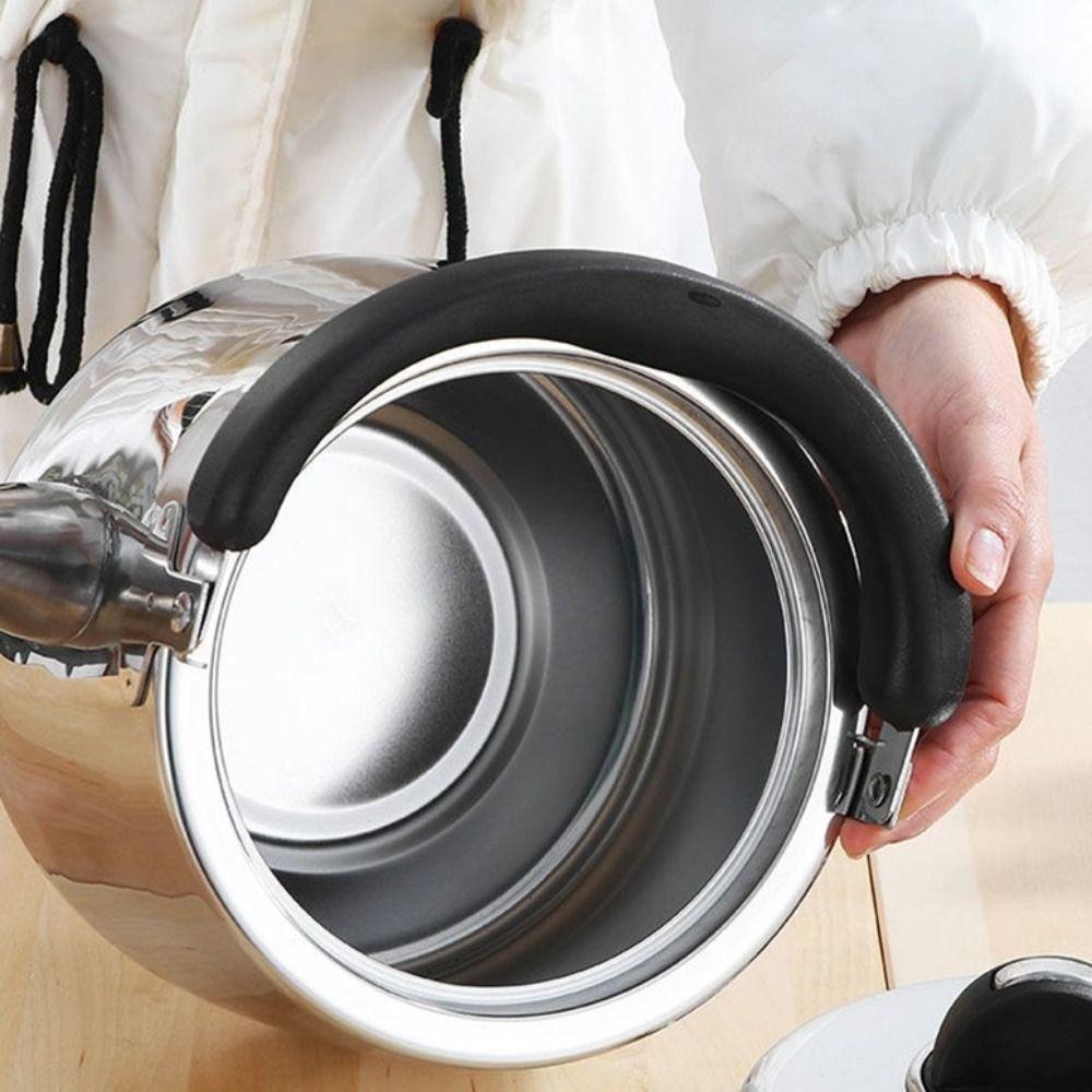 Чайник со свистком из нержавеющей стали 304, 2 л/3 л/4 л, чайник, горшок для кипящей воды, кухонные аксессуары