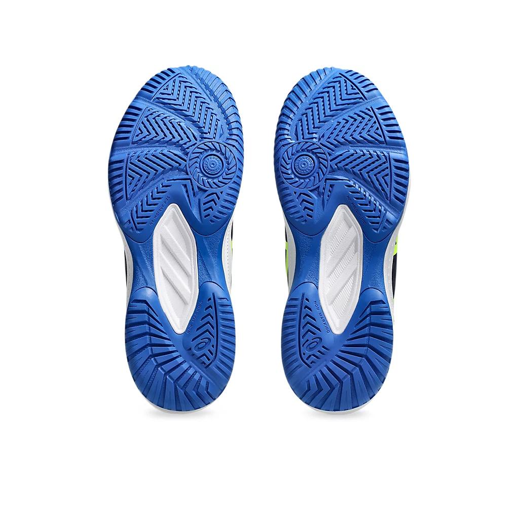 Asics Кроссовки детские Upcourt 6 GS Midnight Safety Yellow, синие, 1074A045-401