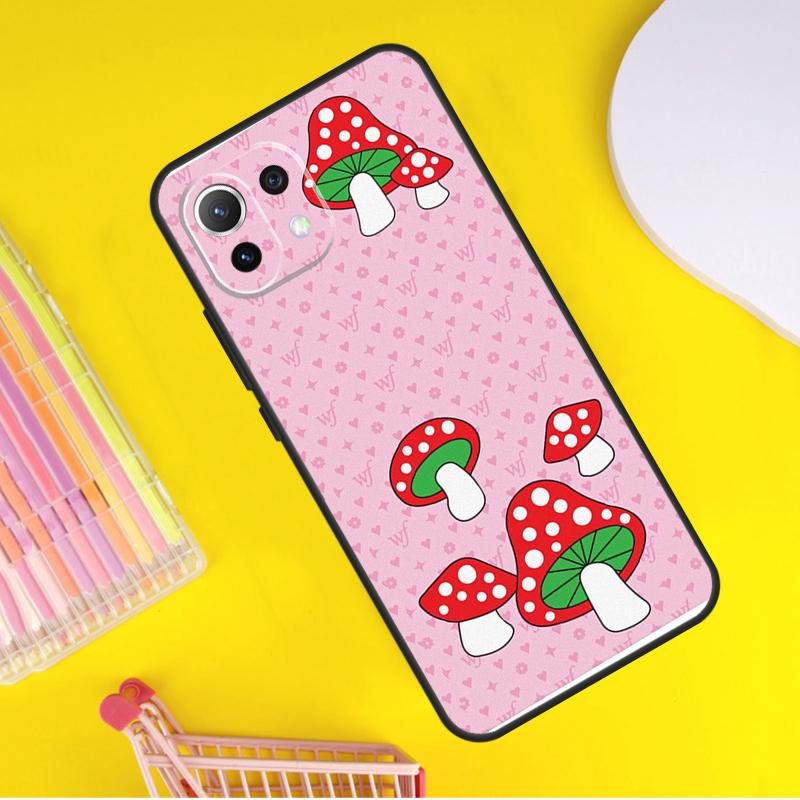 Чехол Hippie Mushroom Frog shrooms для Xiaomi 13 14 Ultra 11T 12T 13T 14T Pro POCO X7 Pro X3 X5 F3 F5 F6 M6 X6 Pro