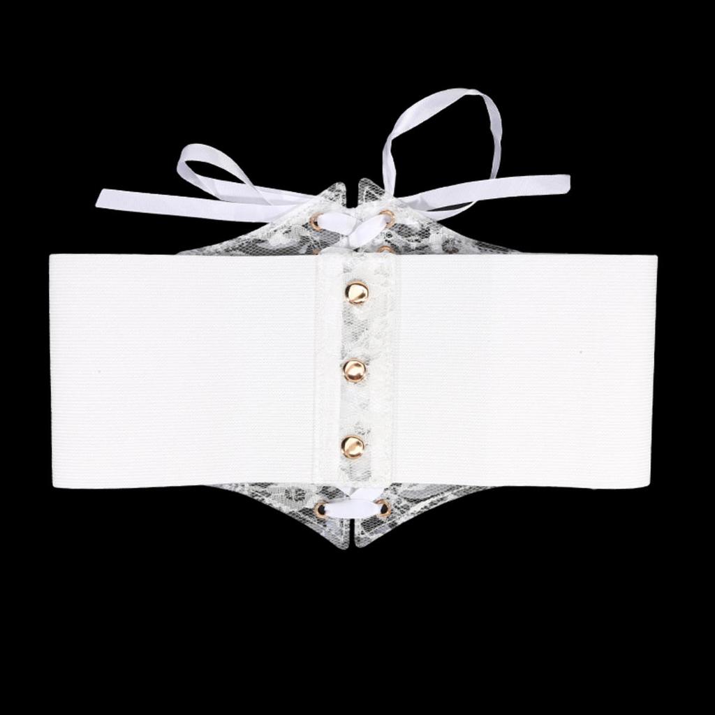 Модный женский пояс-корсет на талию с цветочной вышивкой, эластичный пояс, широкий кружевной, утягивающий, кушаки