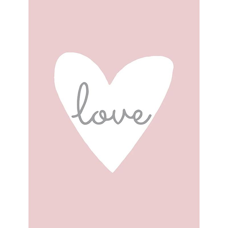 Art Canvas Painting Prints Ballet Girl Bedroom Picture Kids Room Poster Pink Rabbit Children Baby Decor Nursery Wall