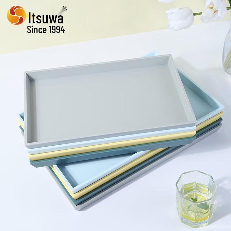 Nordic Minimalist Matte Rectangular Tray