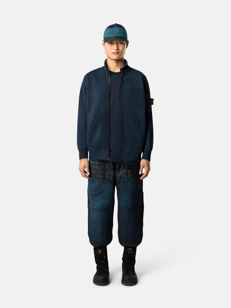 Толстовка на молнии с воротником-стойкой Cross Classic Stone из плотного флиса