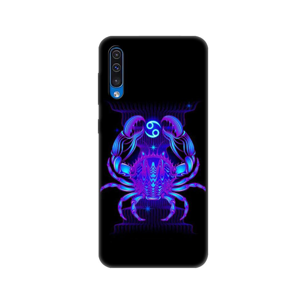 Черный чехол из ТПУ для Samsung Galaxy A50 50S A30S A10 A01 A11 A21S A31 A41 A51 A71 M21 M30S S10 LITE, чехол со знаками зодиака