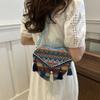 Tassel Ethnic Style Crossbody Bags Large Capacity Bohemian Messenger Bag  Travel