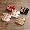 Spring and Autumn 0-1 Year Old Baby Toddler Shoes Soft Bottom Baby Shoes Thread Air Breathable Princess Shoes
