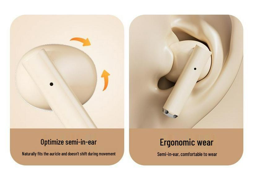 Q86 Ретро-камера Стиль Bluetooth Чехол для Наушников с Цифровым Дисплеем и Длительным Сроком Работы Батареи - Оригинальные Внутриканальные Наушники Серии Q