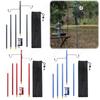 Camping Folding Lamp Pole Camping Lantern Stand Collapasible Hanging Light Holder Stick Portable Light Stand for Camping Fishing