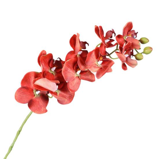 Искусственные стебли орхидеи «Мотылёк» Искусственные цветы фаленопсис Неприхотливые в уходе Искусственные цветы