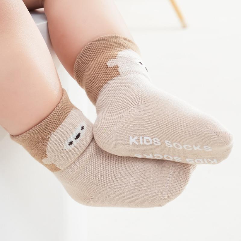 Носки с героями мультфильмов для маленьких девочек и мальчиков 0-3 лет, хлопковые весенне-летние мягкие носки для малышей, одежда