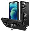 Armor Shockproof Magnetic Ring Phone Case For iPhone 13 11 12 14 Pro Max XR X XS Max 13Pro Hard PC Ring Holder Bumper Back Cover