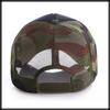 Mesh CA535 [White Fang] Hat, Camouflage, Cap, Running, Sports, Lightweight, Quick-Drying, Men's, Women's, (Camouflage)