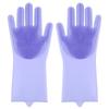 Silicone Kitchen Cleaning Gloves Thicken Dish Washing Gloves Portable Dishwashing Cleaning Gloves
