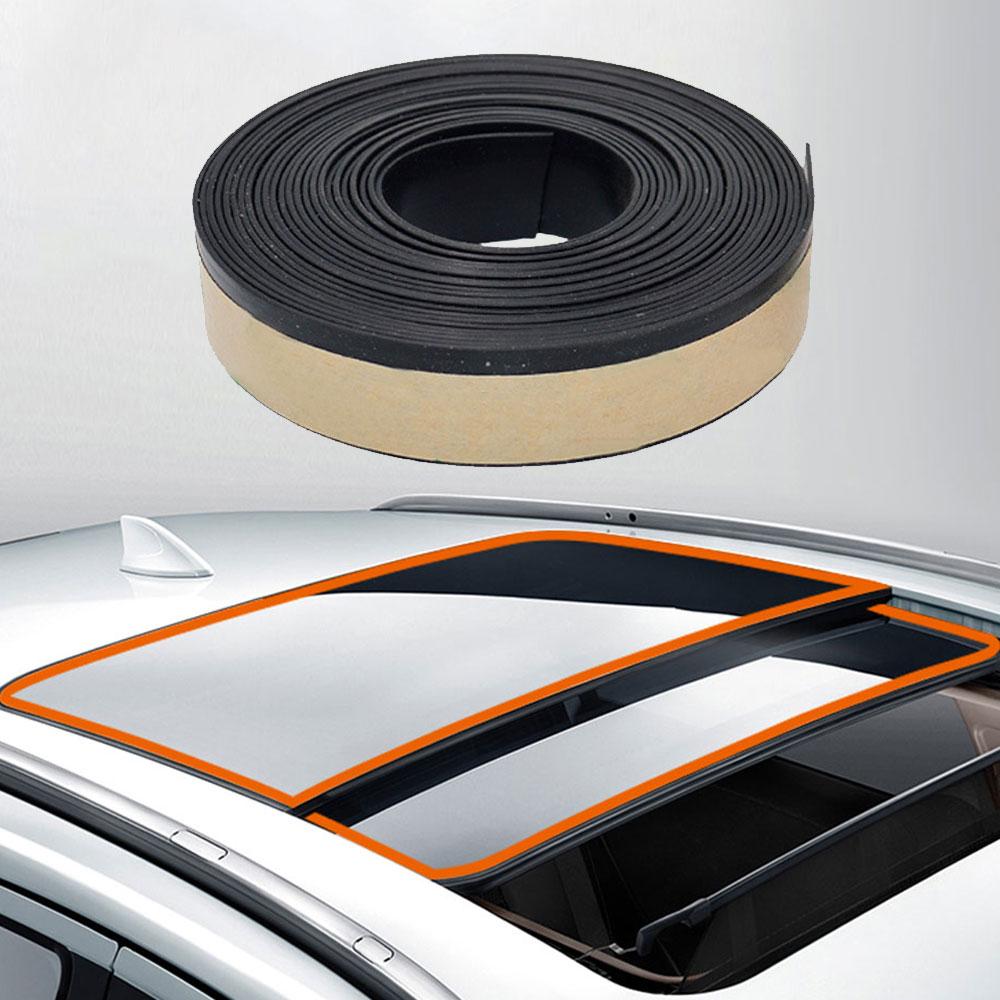 1M Universal Car Window Waterproof Protector Weatherstrip Edge Trim for Auto Rubber Seals Door Glass Window Rubber Sealing Strip