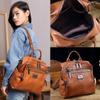 Retro Women's Backpack Large-capacity Versatile Shoulder Bag