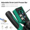 ZoeRax RJ45 Cat7 Crimp Tool Ethernet Crimping Tool Wire Cutter Crimper For Cat7 Cat6a Cat6 Cat5e Pass Through Connectors