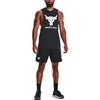 Under Armour Однотонные шорты с принтом логотипа на шнурке Мужские Брюки Черный 1361616-002