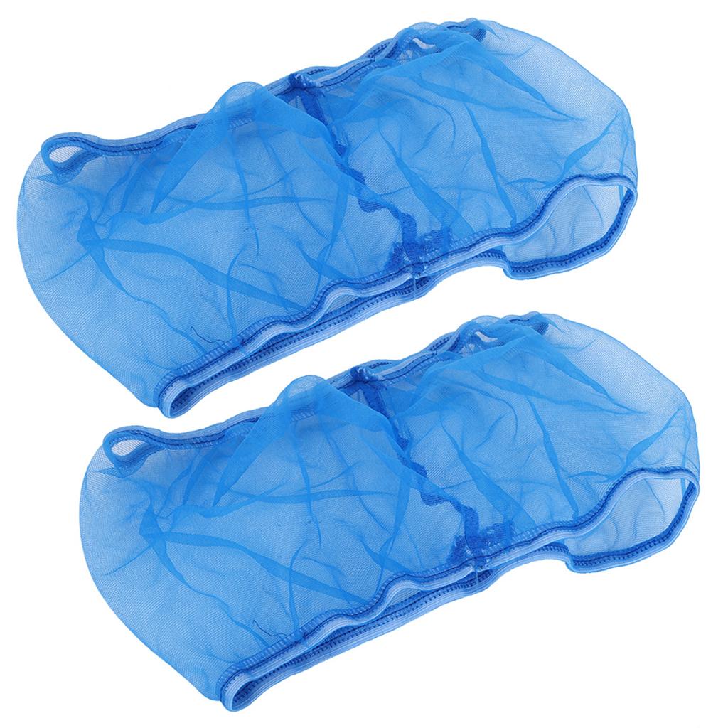 2PCS Bird Cage Cover Birdcage Polyester Mesh Cover Seed Catcher Universal Parrots Cage Accessories